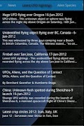 UFO Encyclopedia скриншот 2