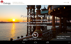 Entergy Report 2012 - tablet 海報