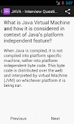 JAVA - Interview Questions captura de pantalla 3