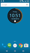 Round Clock Widget скриншот 1