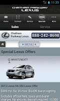 Chatham Parkway Lexus screenshot 4