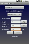 NurseCalcs Demo スクリーンショット 2