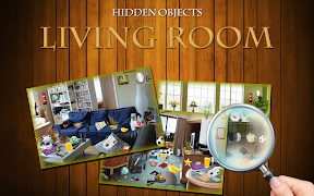 Hidden Object Games Livingroom-poster