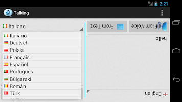Talking screenshot 2