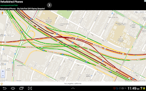 برنامه‌نما traffic عکس از صفحه