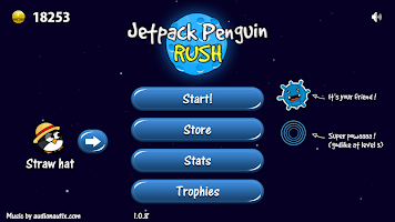 Jetpack Penguin Rush Plakat
