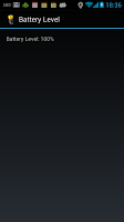 Battery level screenshot 1