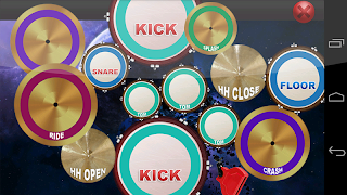 Professional Drum Kit Real HD screenshot 2