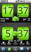 Flip Clock xTheme Widget 4x2 poster