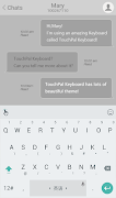 TouchPal Droid Light Theme screenshot 1