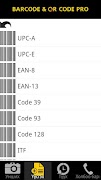 Barcode & QR Code PRO স্ক্রিনশট 5