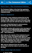 NutriFact :: Cholesterol Ekran Görüntüsü 3