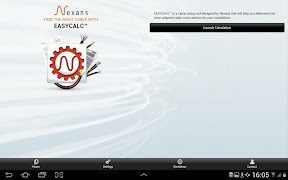 Nexans EASYCALC screenshot 5