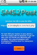 SMS2post Affiche