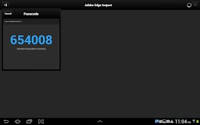 Adobe Edge Inspect capture d'écran 4