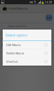 Irdroid macro remote screenshot 4