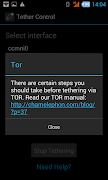 برنامه‌نما Tether Control عکس از صفحه