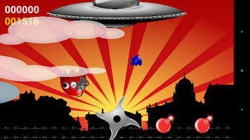 Ninja vs Außerirdische Plakat