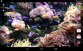 Submarine World Live Wallpaper تصوير الشاشة 7