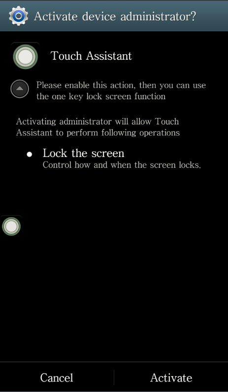 Descargar APK de Touch Assistant