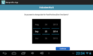 NonProfits App syot layar 1