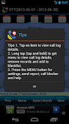 برنامه‌نما Call Time Tracker+Blocker Free عکس از صفحه