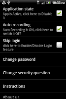 برنامه‌نما Call Recorder عکس از صفحه