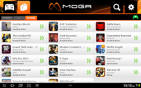 برنامه‌نما MOGA Pivot عکس از صفحه