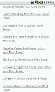Unlock Your Mind Power screenshot 3