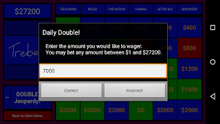 3 Schermata Jeopardy - Keep Score with TV