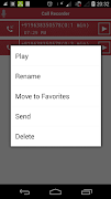 Call Recorder captura de pantalla 3