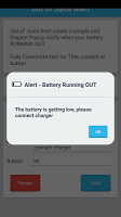 Out Of Juice Alert ภาพหน้าจอ 1