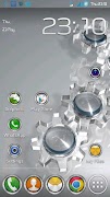 ICONS - Simple Round metal Plakat