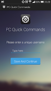 PC Quick Commands ภาพหน้าจอ 1