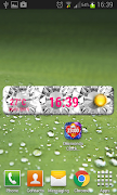 Diamonds Clock Weather Widget Ekran Görüntüsü 4