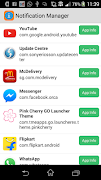 برنامه‌نما Notification Manager عکس از صفحه
