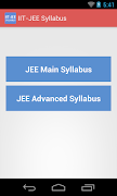 IIT - JEE Syllabus 海報