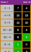 Aceleración de Matemáticas Poster