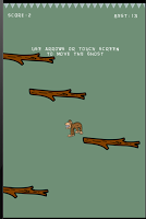 Monkey Jump captura de pantalla 1