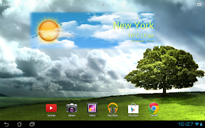 Simple Weather Widget ภาพหน้าจอ 6