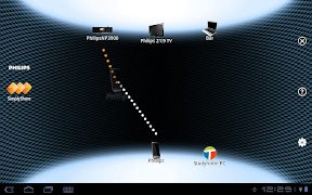 برنامه‌نما Philips SimplyShare عکس از صفحه