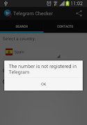 Telegram Checker ภาพหน้าจอ 3