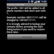 Country Code Fixer 海报