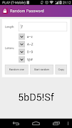 Random Password poster