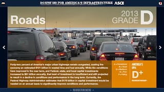 ASCE 2013 Report Card (Tablet) imagem de tela 1