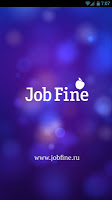 Поиск работы Job Fine Poster