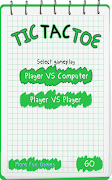 Tic Tac Toe: Paper Note poster