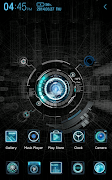 Black mechanic Atom Theme screenshot 3