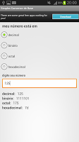 Simples Conversor de Base スクリーンショット 1