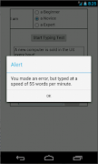 Typing Speed Testing স্ক্রিনশট 1